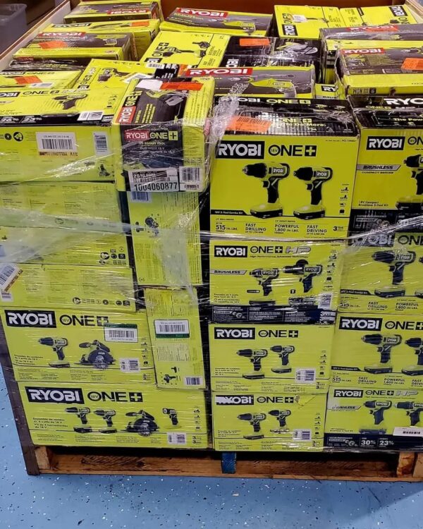 RYOBI TOOL PALLETS - Image 7