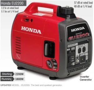Honda EU2000i 220V Inverter Generator
