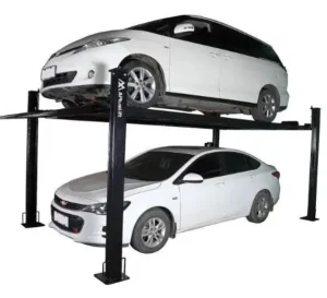 APlusLift HW-8S 8,000LB 4-Post Portable Storage Car Lift