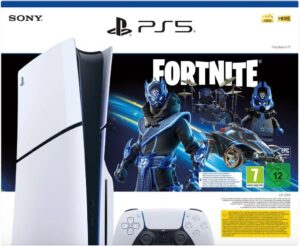 Sony PlayStation 5 (PS5) Fortnite Cobalt Star Bundle Slim Standard Edition 1 TB